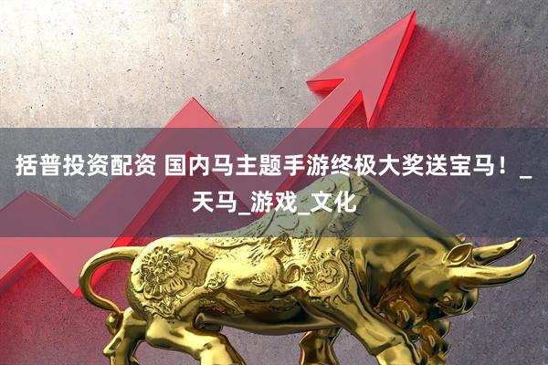 括普投资配资 国内马主题手游终极大奖送宝马!_天马_游戏_文化